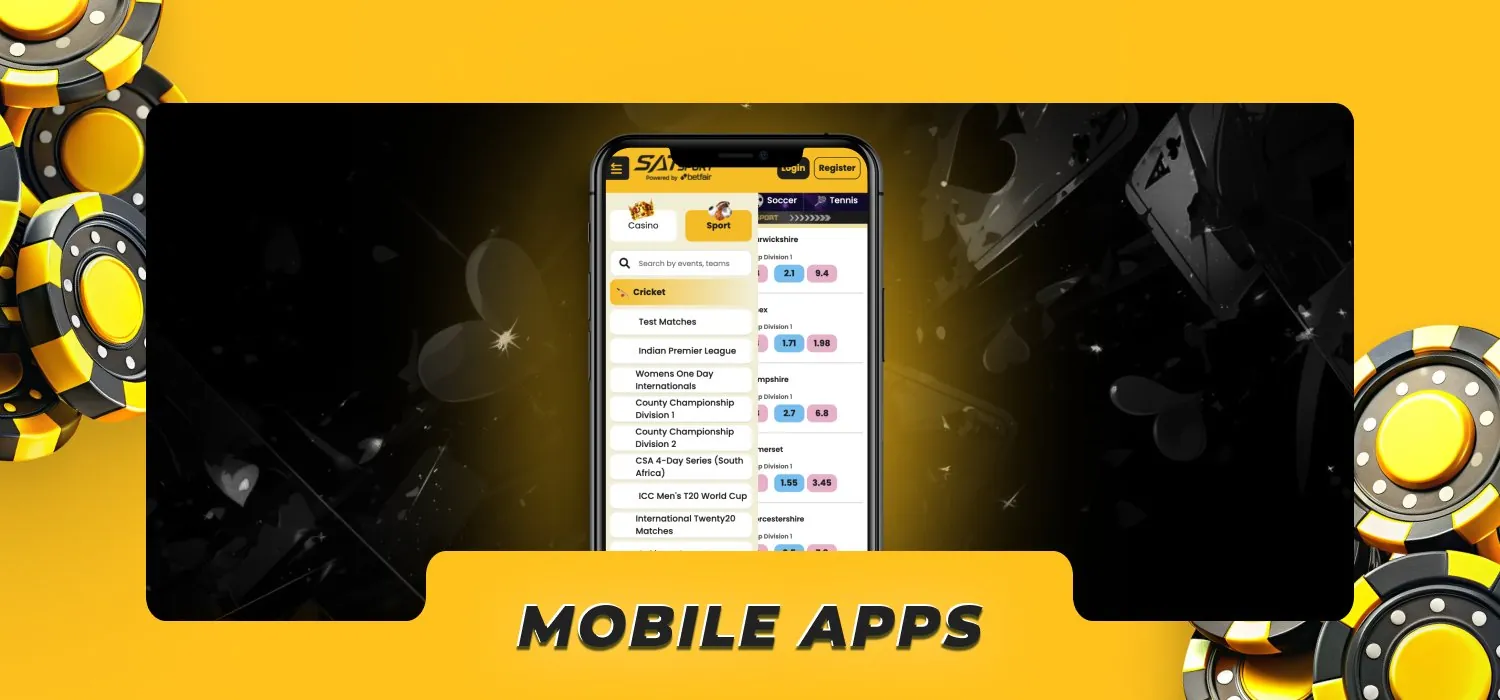 mobile aplication for casino users