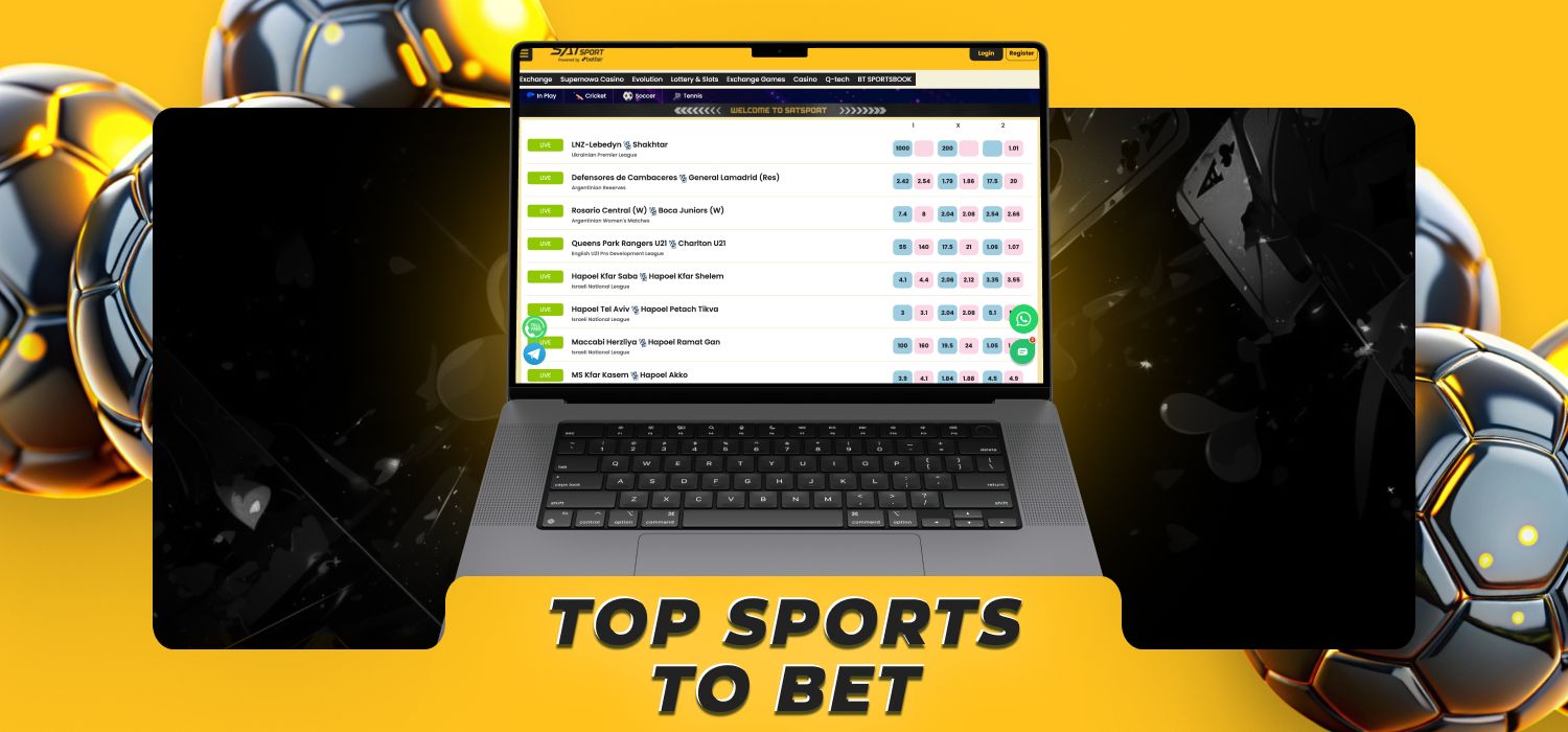 betting on top sport events